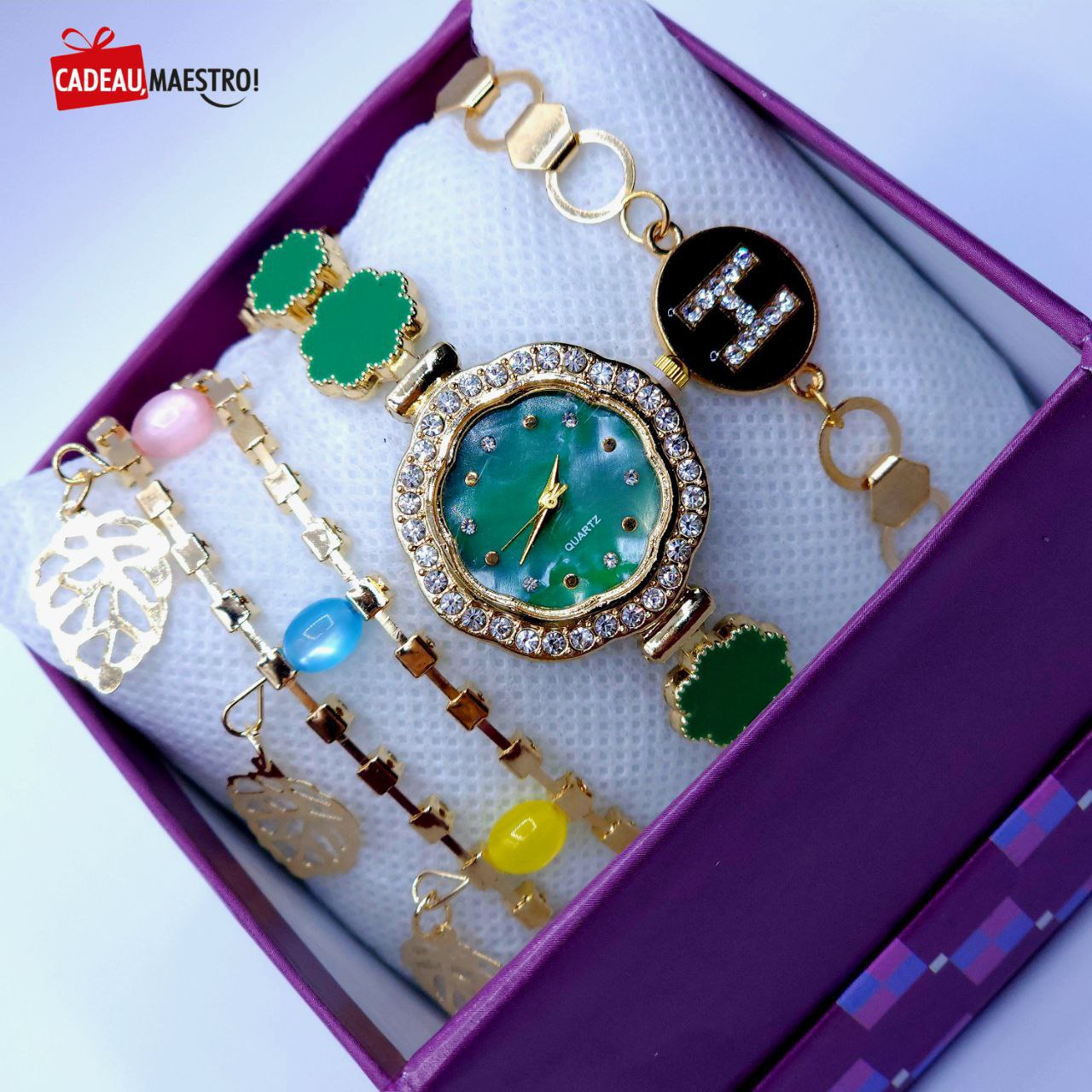 ساعة و اكسسوارات فخمة غير ب 240 الف😍